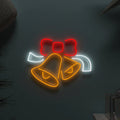 Christmas Ringing Bells LED Neon Light
