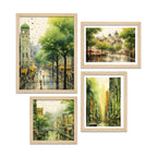 City & Nature Wall Frame Set of Four