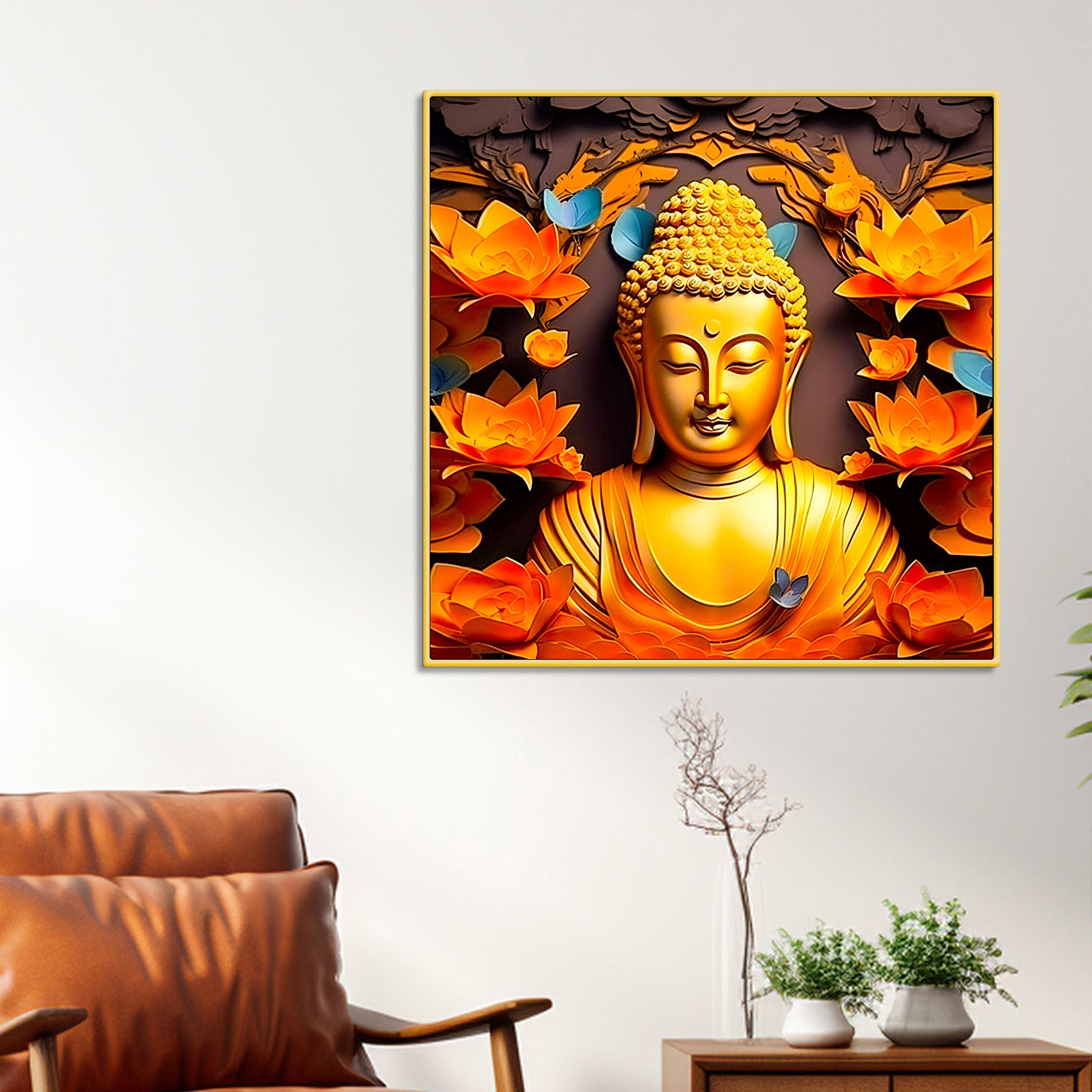 Classic Buddha Canvas Art for Premium Home Décor