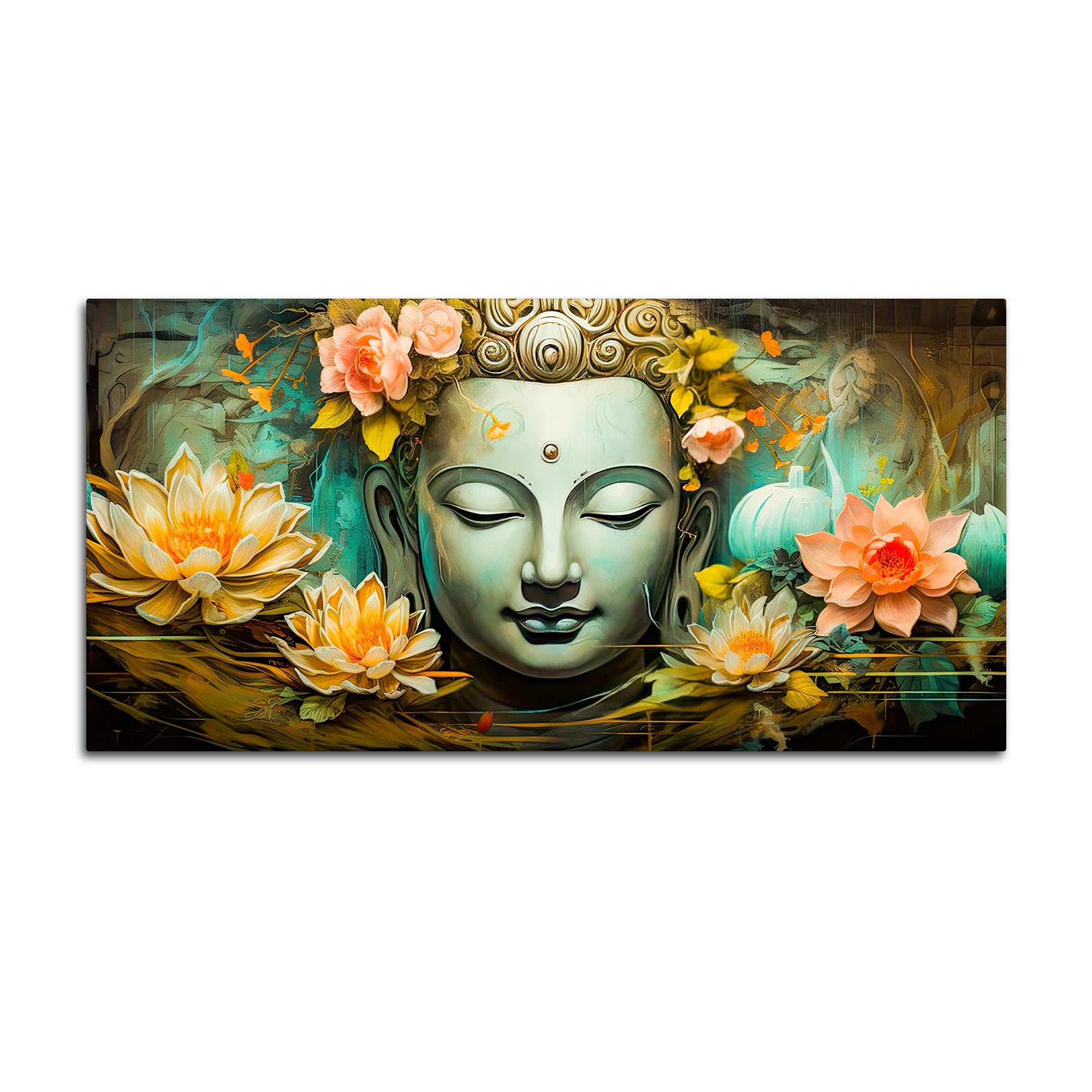 Classic Buddha Painting for Home Wall Décor
