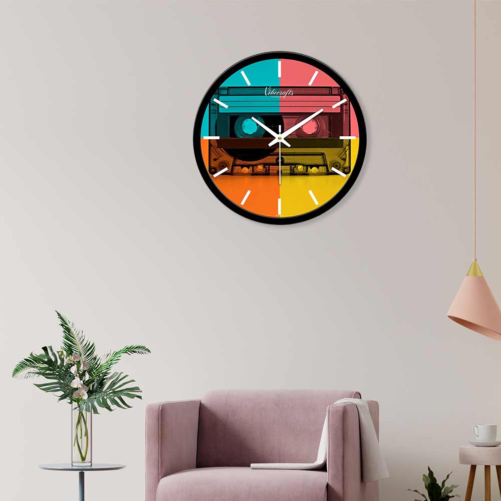 Colourful Wall Clock