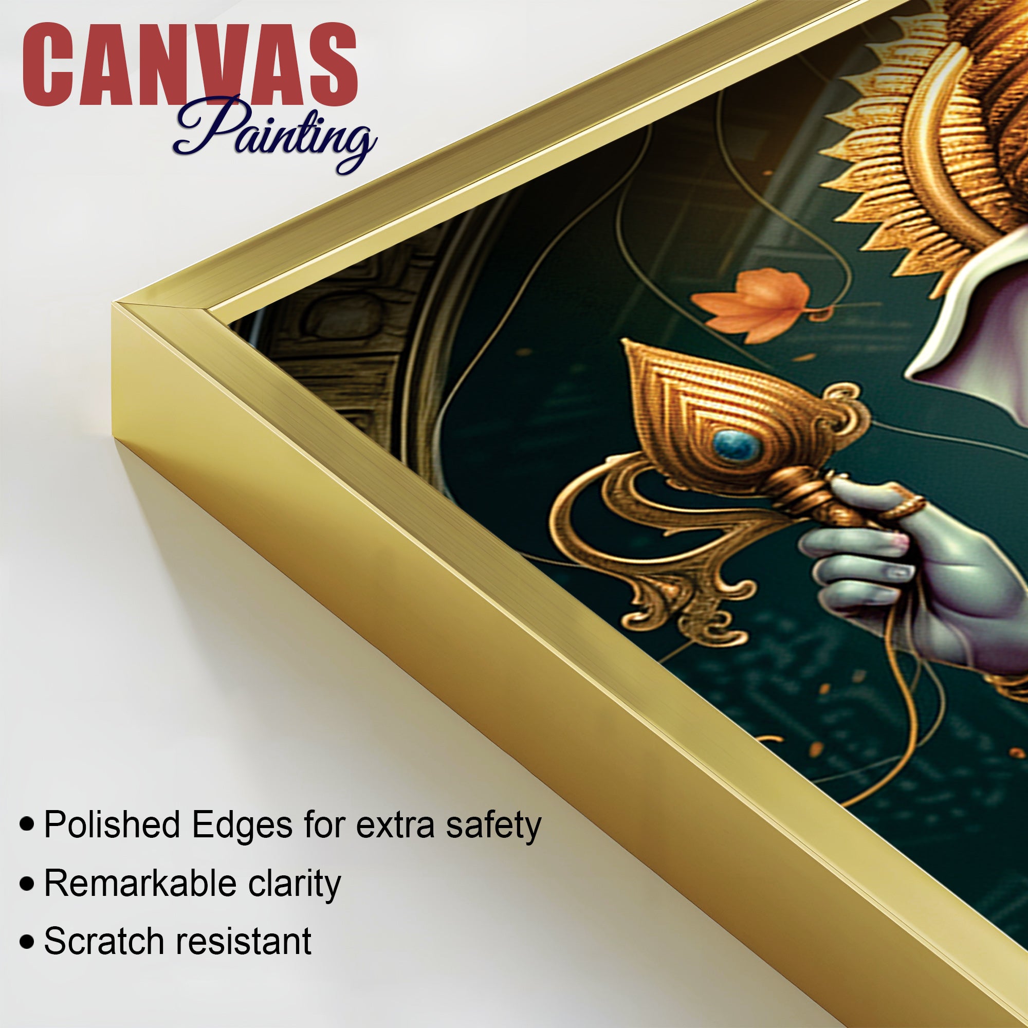 Classic Ganesha Wall Canvas Painting