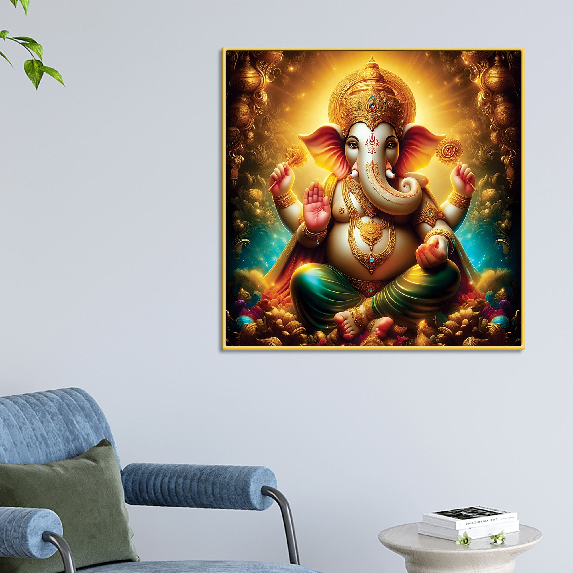 classic-ganpati-bappa-god-wall-painting