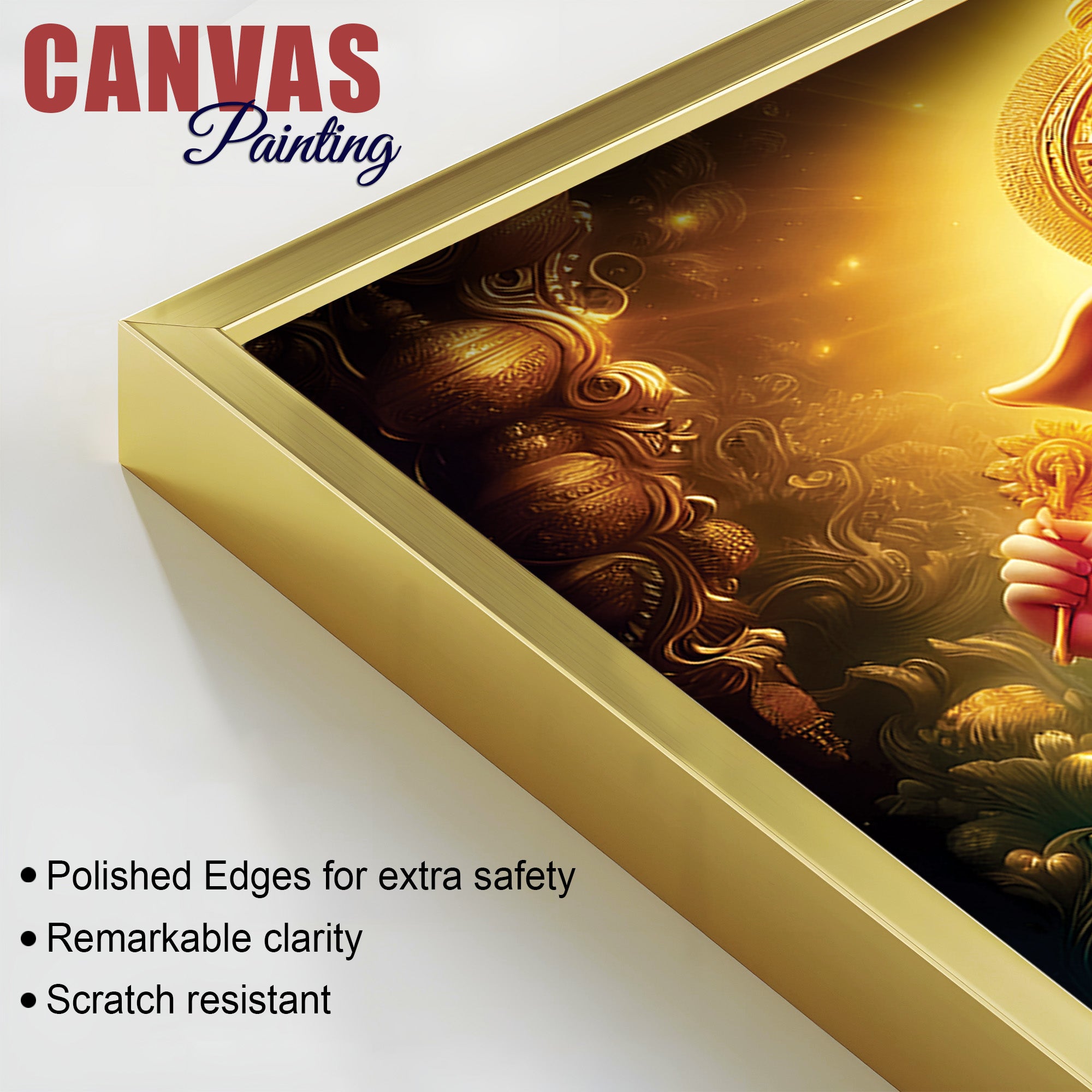 Classic Ganpati Bappa God Wall Painting