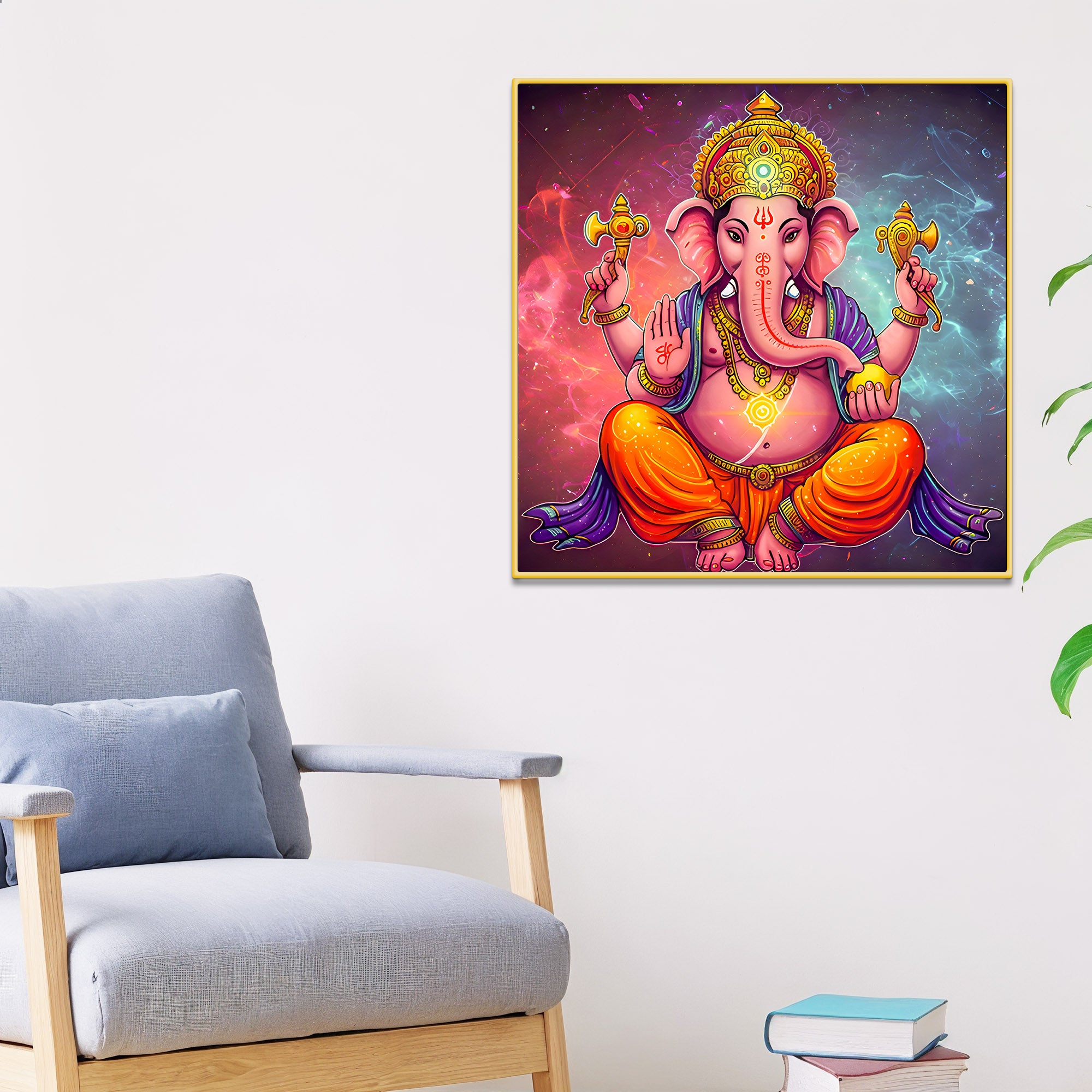 classic-ganpati-bappa-painting-for-living-room-decor