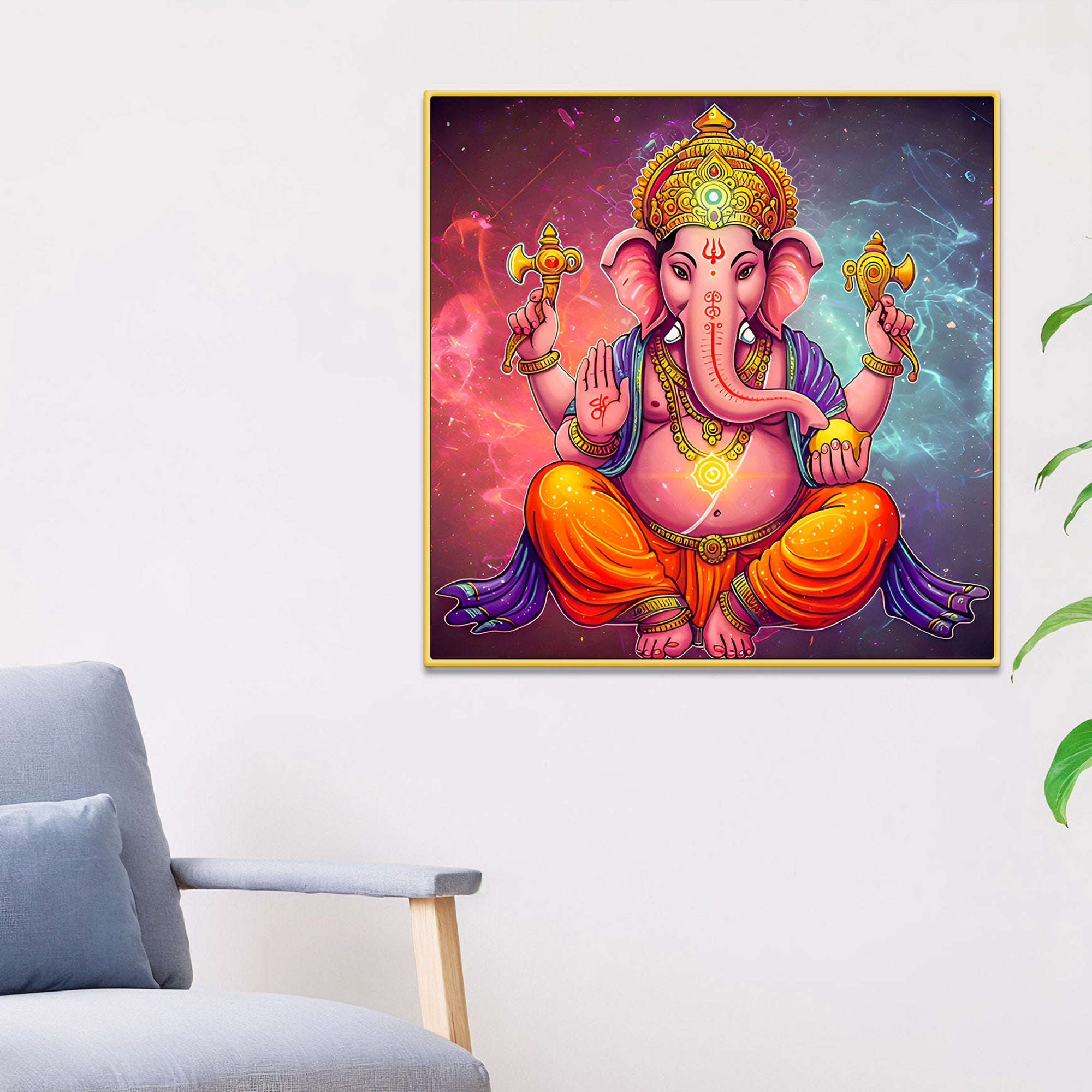 classic-ganpati-bappa-painting-for-living-room-decor