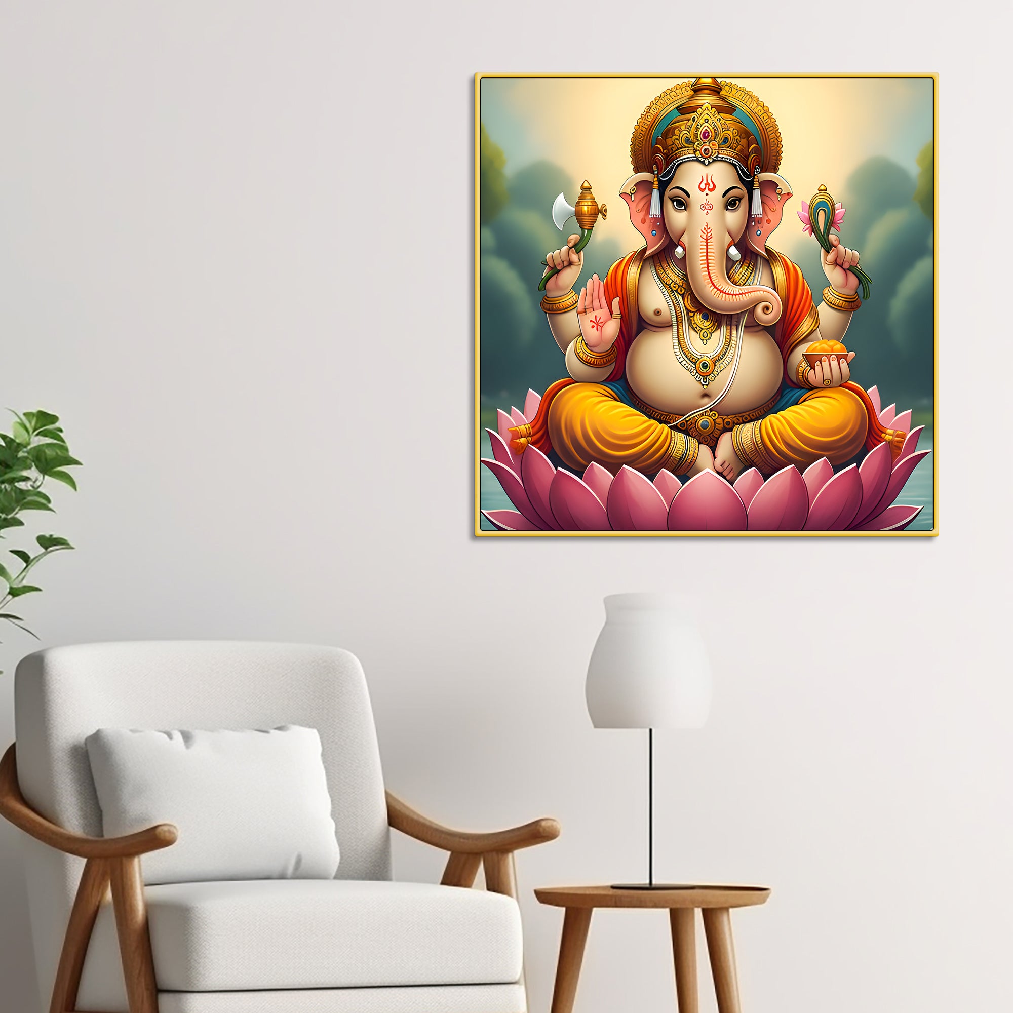 classic-ganpati-bappa-wall-painting