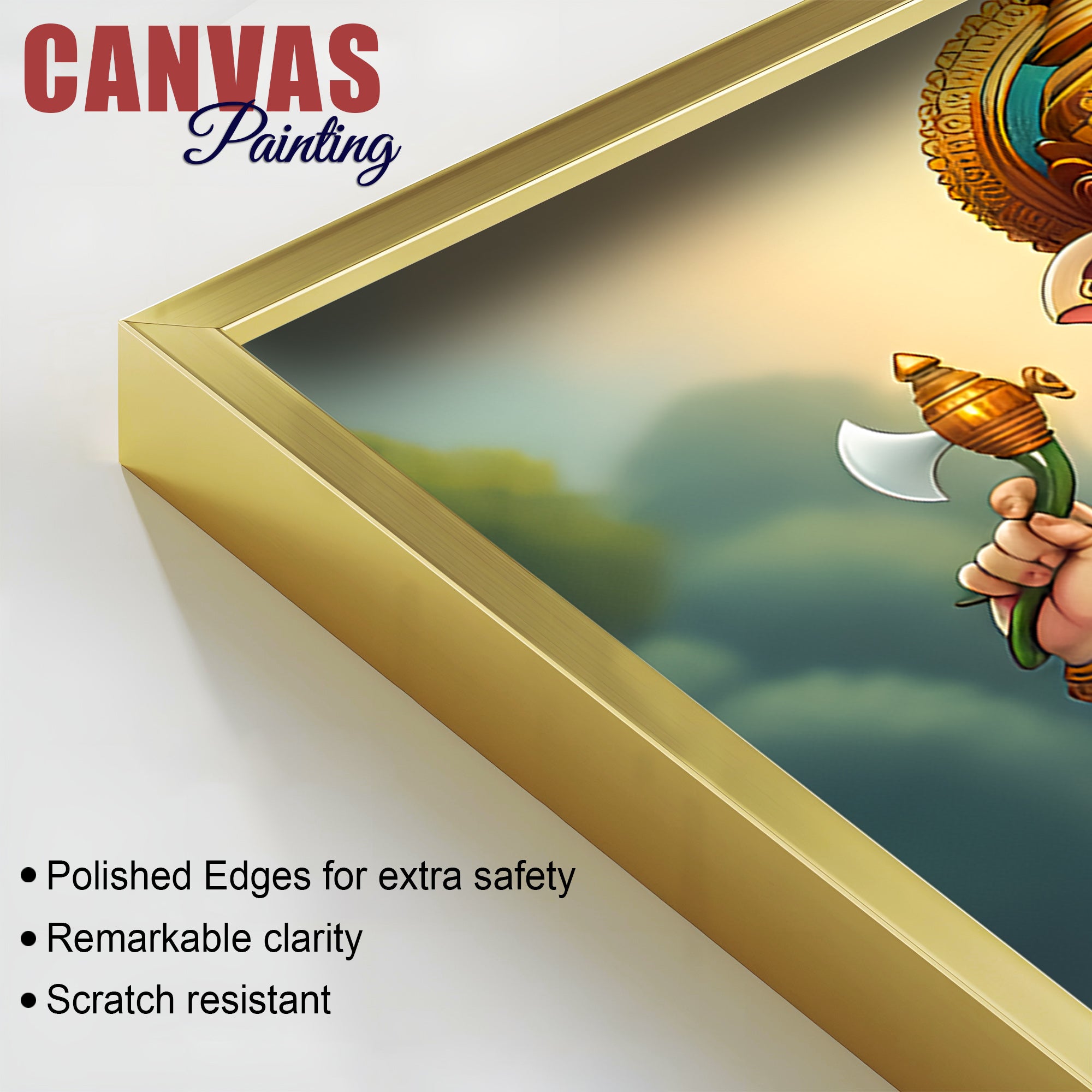 Classic Ganpati Bappa Wall Painting