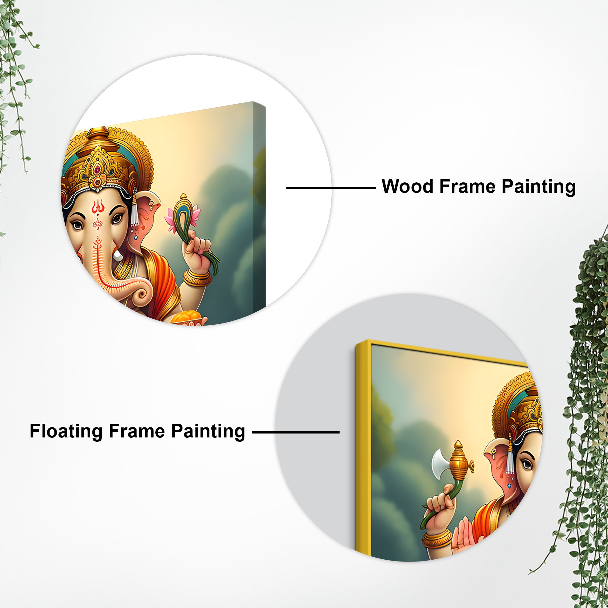 Classic Ganpati Bappa Wall Painting
