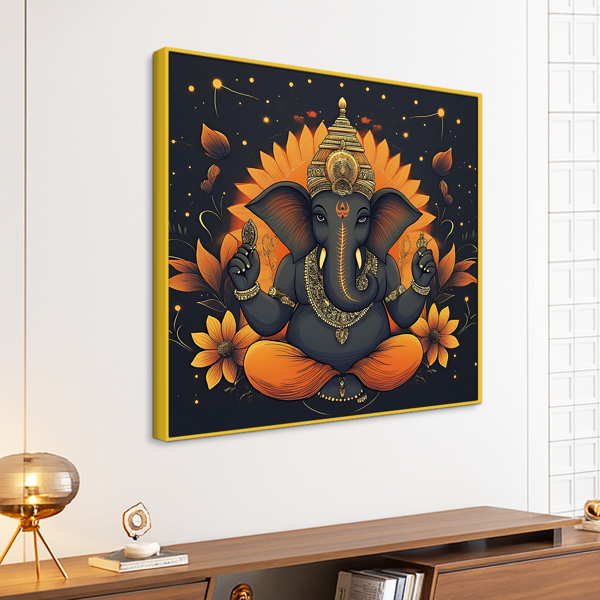 Classic Ganpati Painting Home & Office Décor