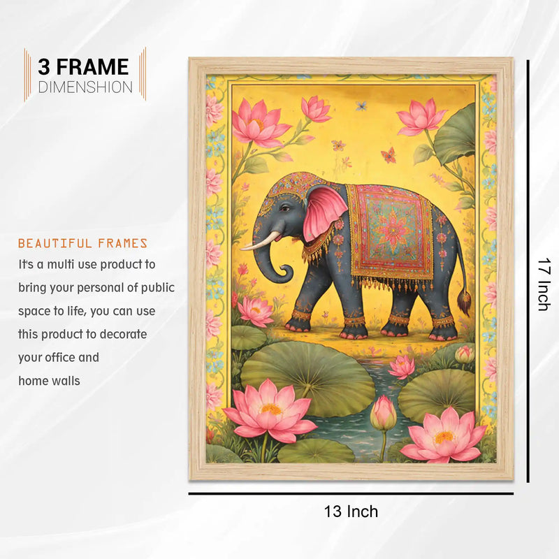 Classic Indian Wall Art Frame Set of 6
