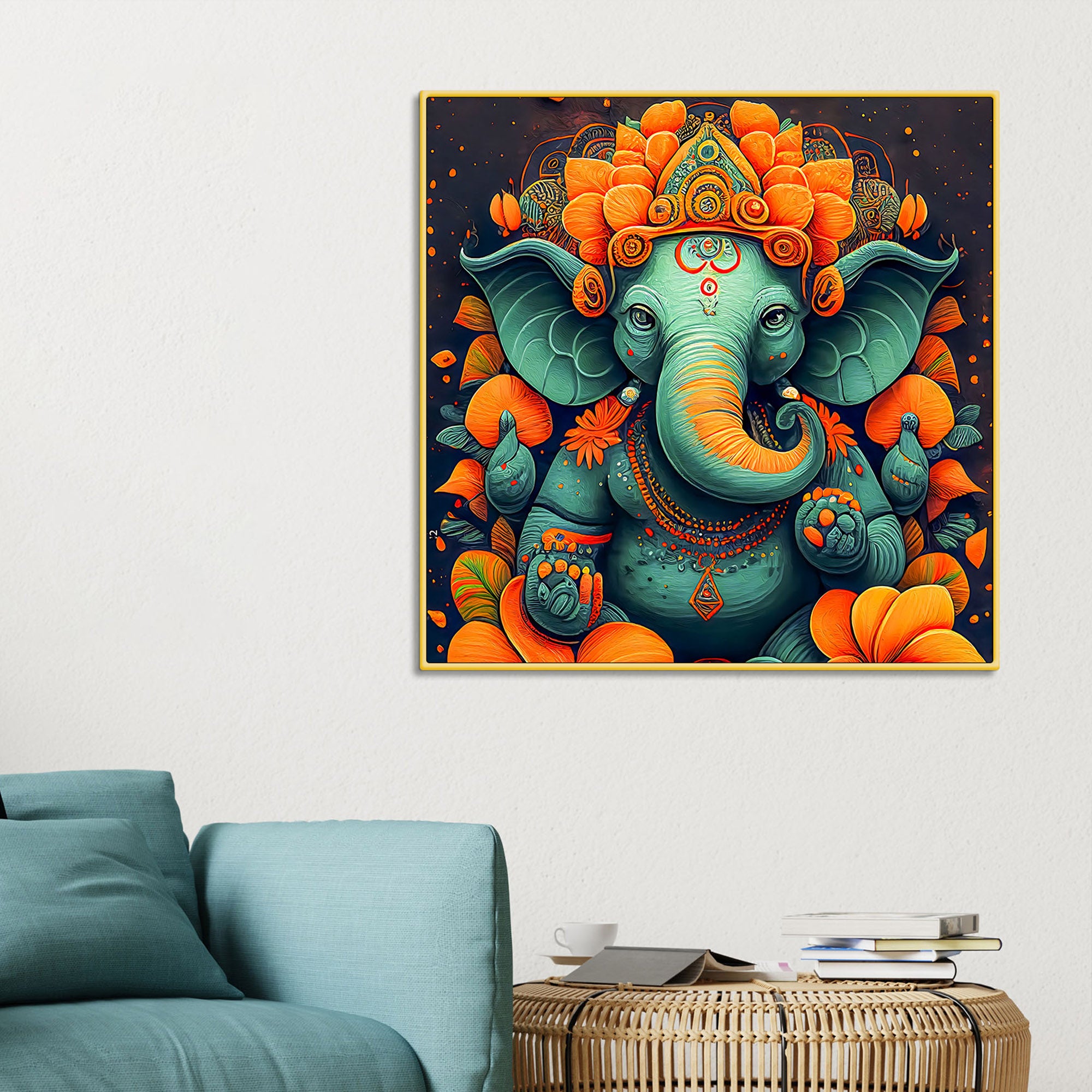 Classic Lord Ganesh Ji Painting