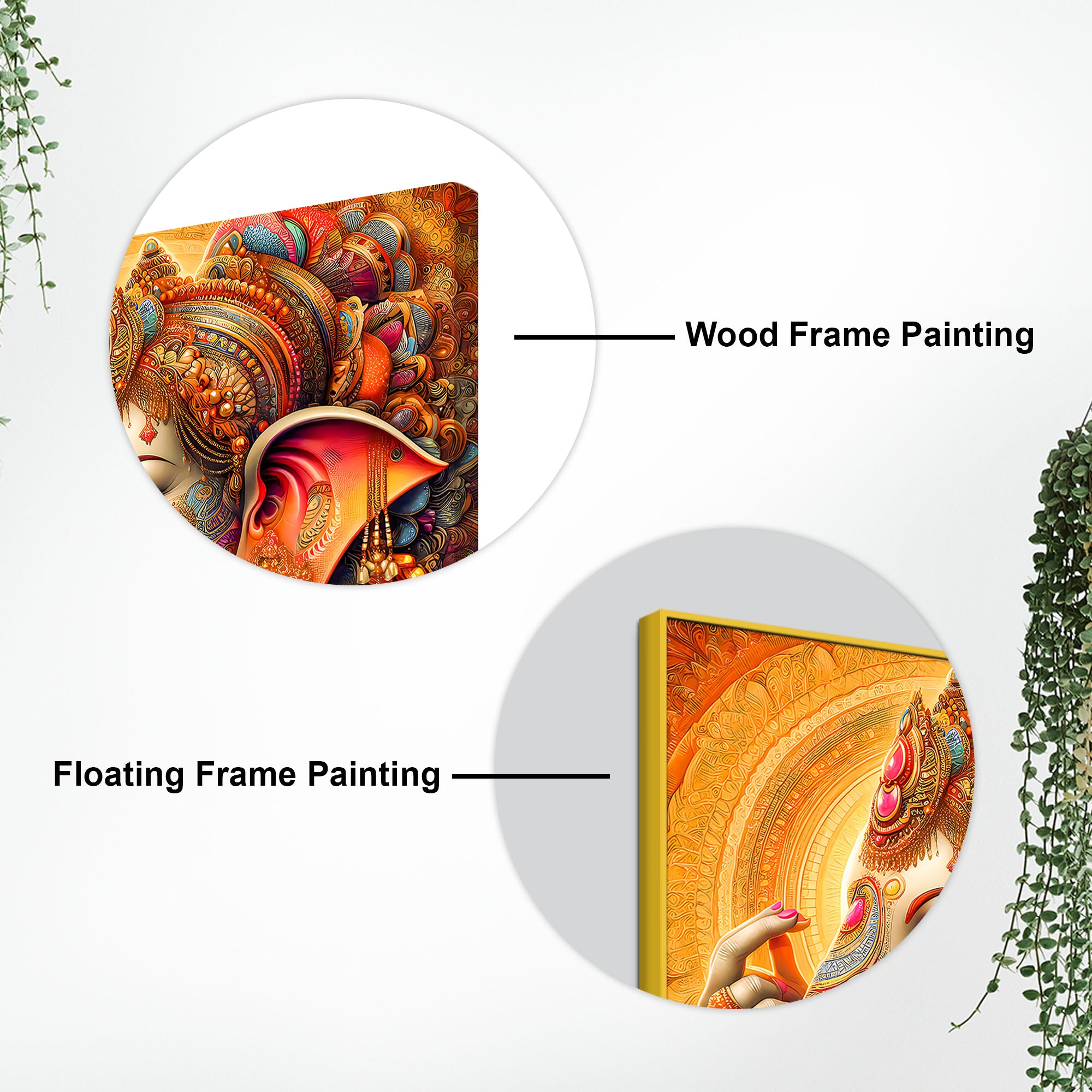 Classic Lord Ganpati Wall Painting