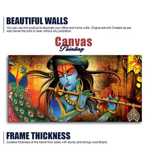 Classic Lord Krishna Premium Wall Painting