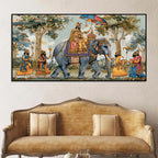classic-maharaja-elephant-ride-canvas-painting