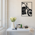 Classic Motorcycle Metal Wall Hanging for Wall Decoration