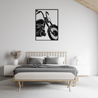 Classic Motorcycle Metal Wall Hanging for Wall Decoration