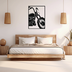 Classic Motorcycle Metal Wall Hanging for Wall Decoration