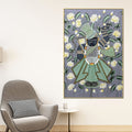 Classic Nathdwara Shrinath Ji Krishna Lotus Pichwai Canvas Wall Painting