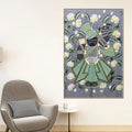 Classic Nathdwara Shrinath Ji Krishna Lotus Pichwai Canvas Wall Painting