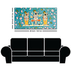 Classic Nathdwara Shrinathji Pichwai Painting on Canvas – Spiritual Decor