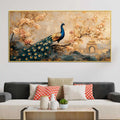 Classic Peacock Canvas Wall Art Painting