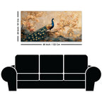 Classic Peacock Canvas Wall Art Painting