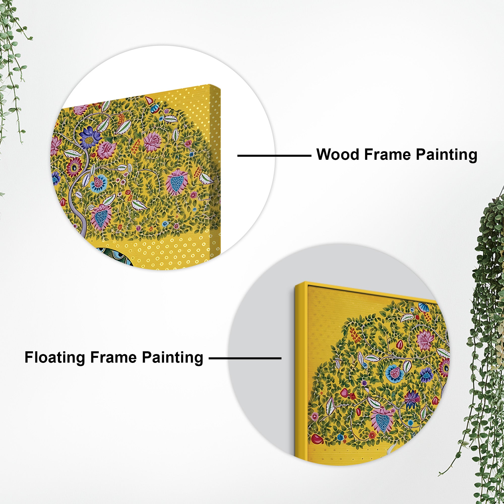 Classic Pichwai Painting on Canvas for Pooja Room & Living Room