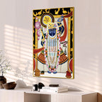 Classic Pichwai Shrinathji Canvas Painting | Luxury Ethnic Wall Art