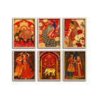 Classic Royal Theme Decorative Wall Frame Set of Six