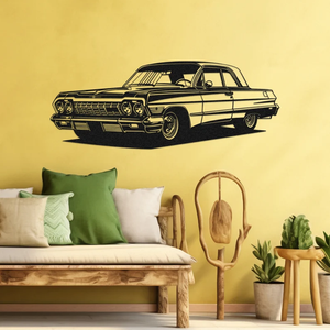 classic-vintage-car-metal-wall-decor-for-interior-styling