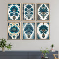 Classic Wall Frame Set of Six for Luxury Living Room Décor