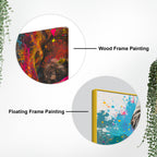 Color Splash Elephant Wall Painting for Luxury Home