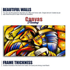 Colorful Abstract Face Premium Wall Painting