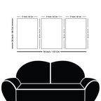 Colorful Boats Water Art Floating Canvas Wall Painting Set of Three