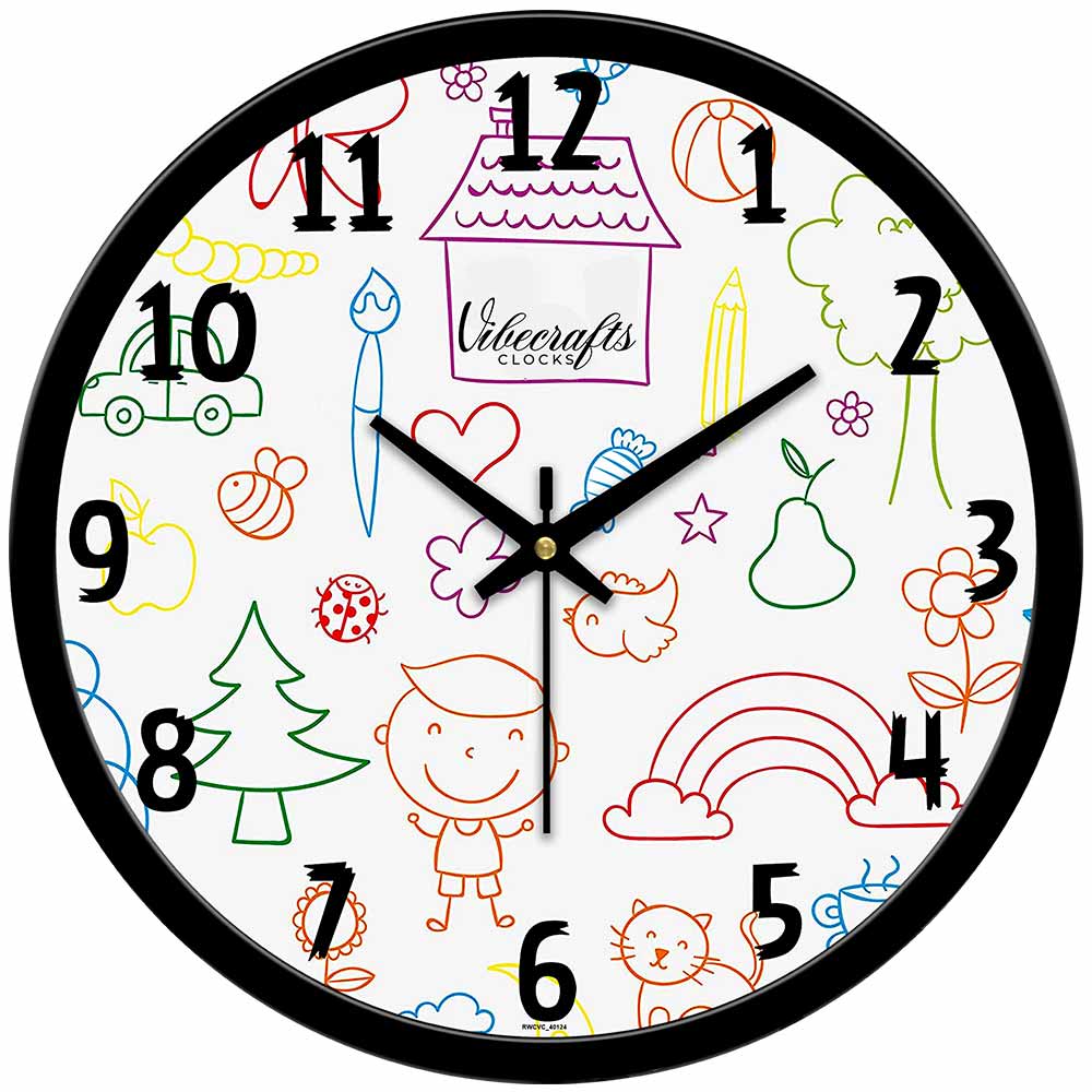 Flower Designer Wall Clock