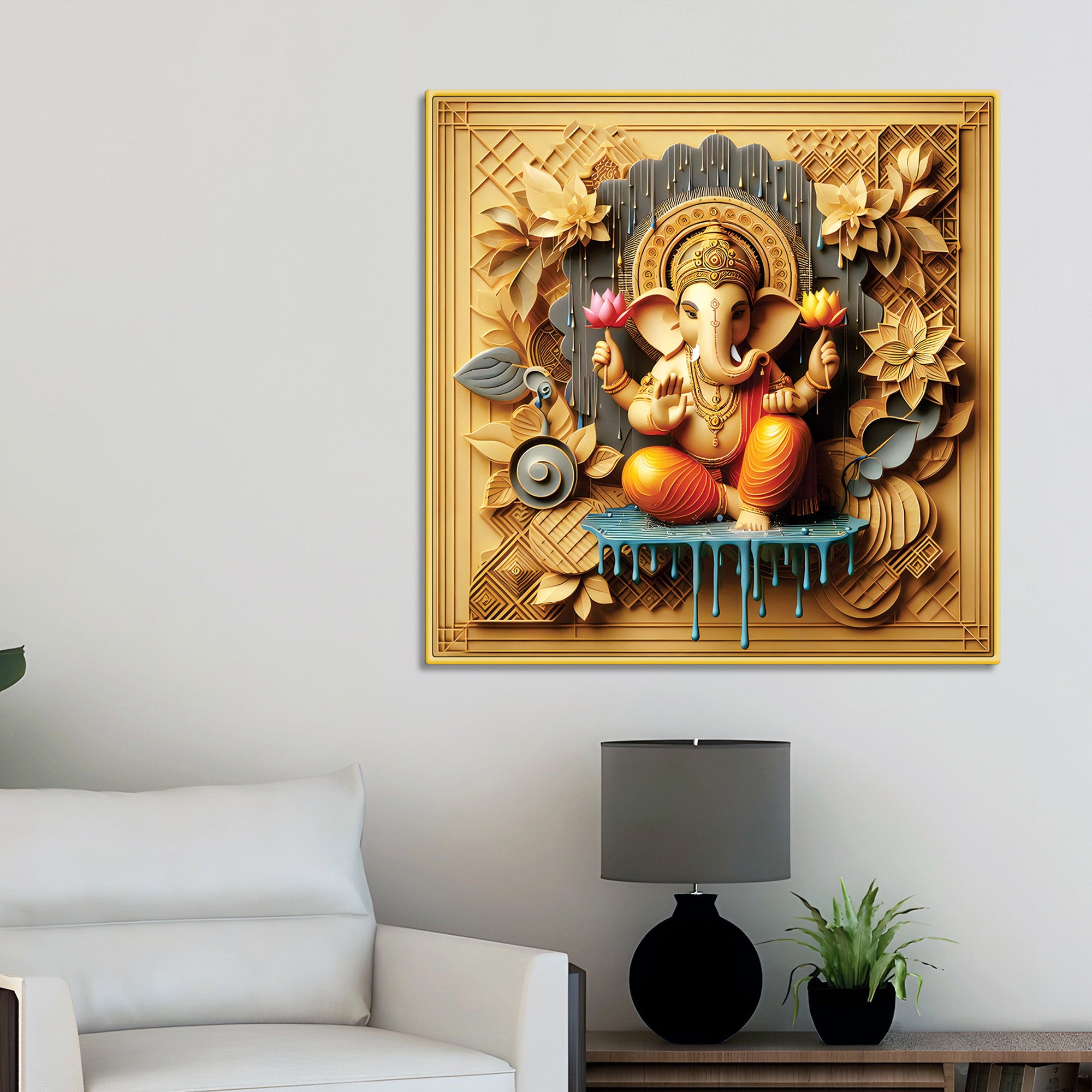 colorful-ganpati-bappa-canvas-painting