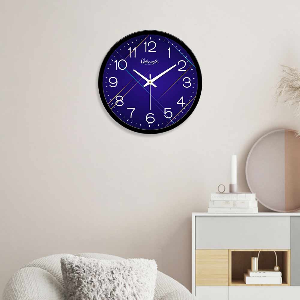 Colorful Lines Designer Wall Clock