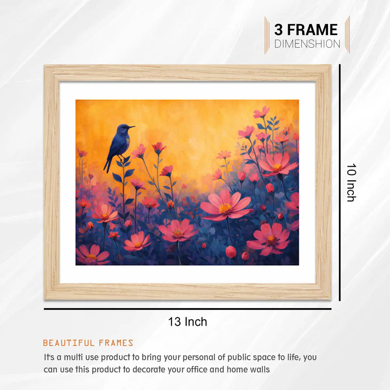 Colorful Modern Art Wall Art Frame Set of 6