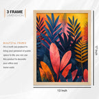 Colorful Modern Art Wall Art Frame Set of 6