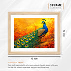 Colorful Nature Gallery Wall Art Frame Set of 6