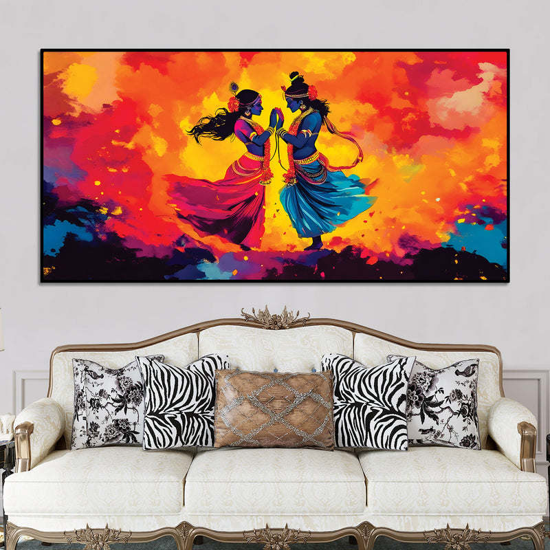 colorful-radha-krishna-dancing-painting-for-modern-interiors