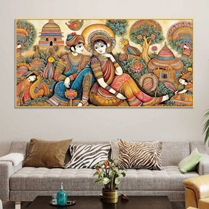 colorful-traditional-canvas-wall-art-indian-painting-for-home-decor