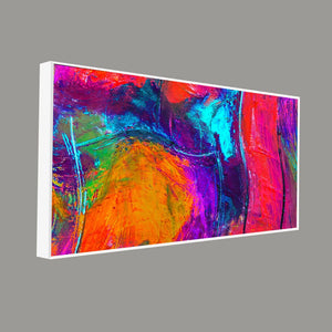 Colorful Vibrant Abstract Art Canvas Wall Painting