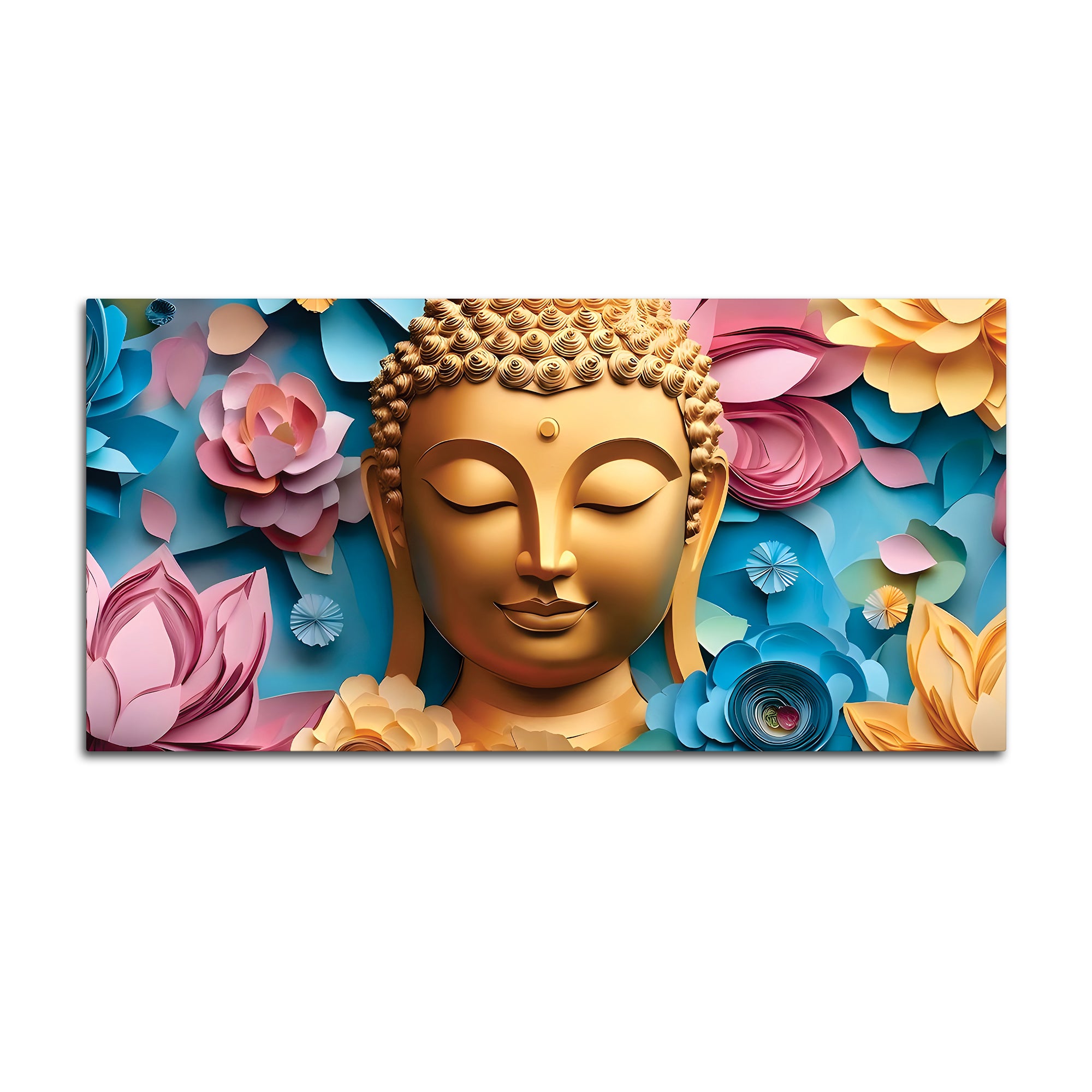 Contemporary Buddha Painting for Wall Styling