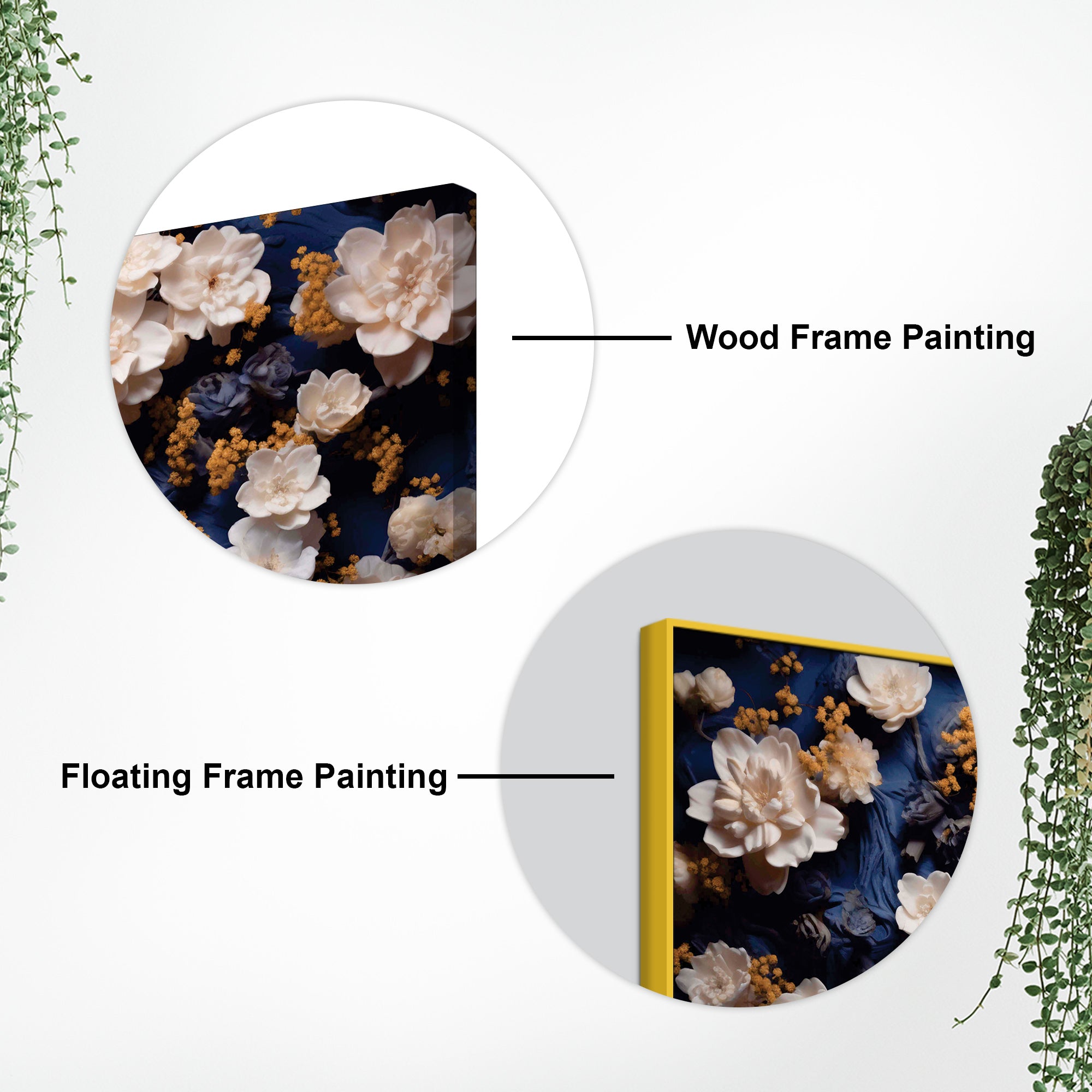 Contemporary Buddha Wall Painting for Home Decor