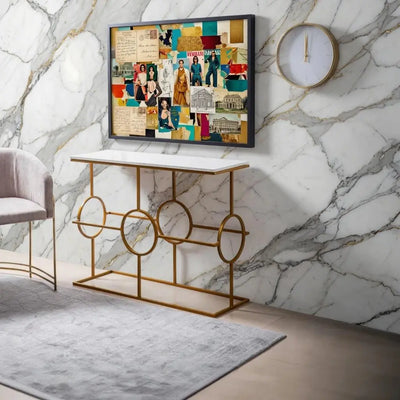 contemporary-console-table-in-geometric-pattern-design