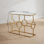 contemporary-console-table-in-geometric-pattern-design