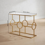 contemporary-console-table-in-geometric-pattern-design