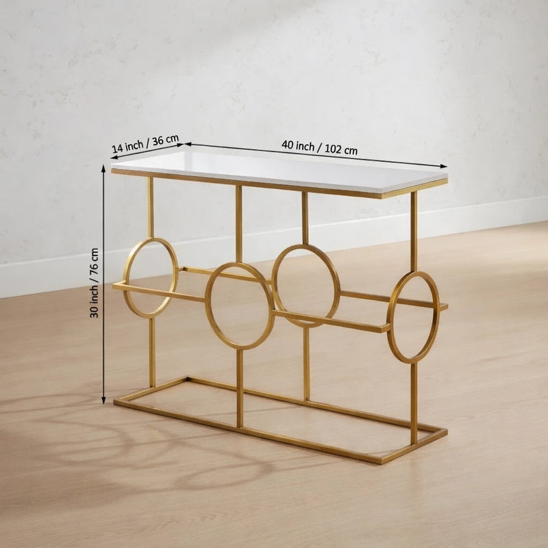 contemporary-console-table-in-geometric-pattern-design